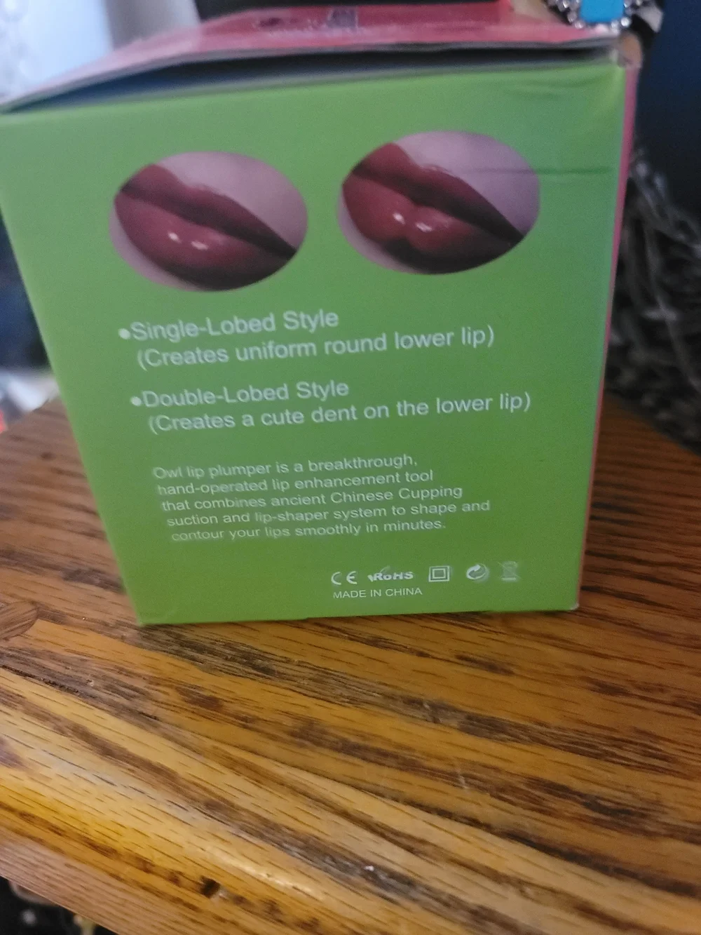 Brand New Fuller Lips In Minutes With This Apple Shaped Lip Plumper.